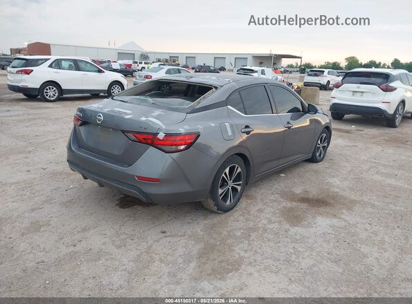 3N1AB8CV2MY211428 2021 NISSAN SENTRA Gray Հետևի աջ