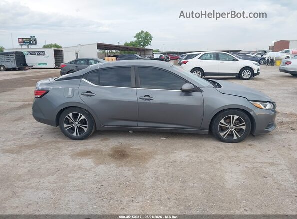 3N1AB8CV2MY211428 2021 NISSAN SENTRA Gray Սալոնի հետևի տեսք