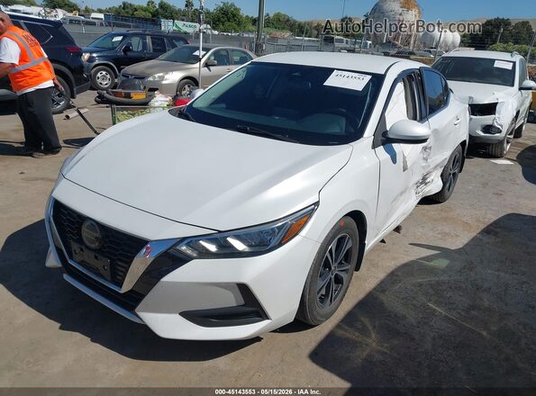 3N1AB8CV2MY222574 2021 NISSAN SENTRA White 
