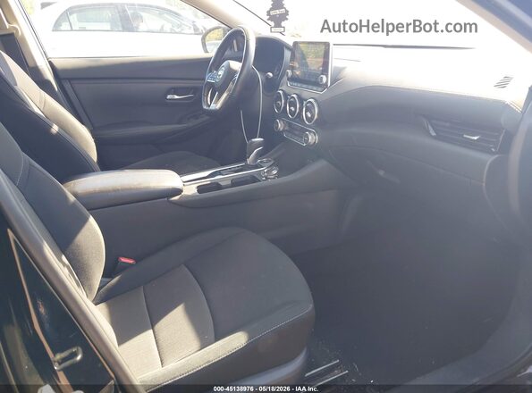 3N1AB8CV2NY219613 2022 NISSAN SENTRA Black Սալոնի դիմացի տեսք