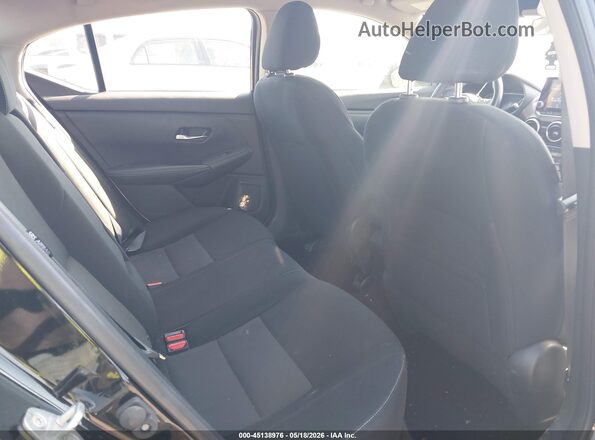 3N1AB8CV2NY219613 2022 NISSAN SENTRA Black VIN կոդի պիտակի տեսք