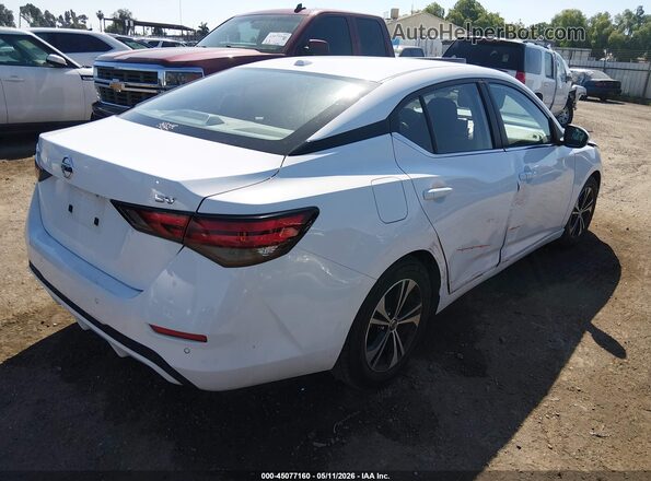 3N1AB8CV2NY224049 2022 NISSAN SENTRA White უკანა მარჯვენა