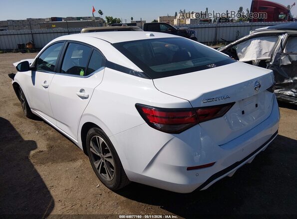 3N1AB8CV2NY224049 2022 NISSAN SENTRA White უკანა მარცხენა