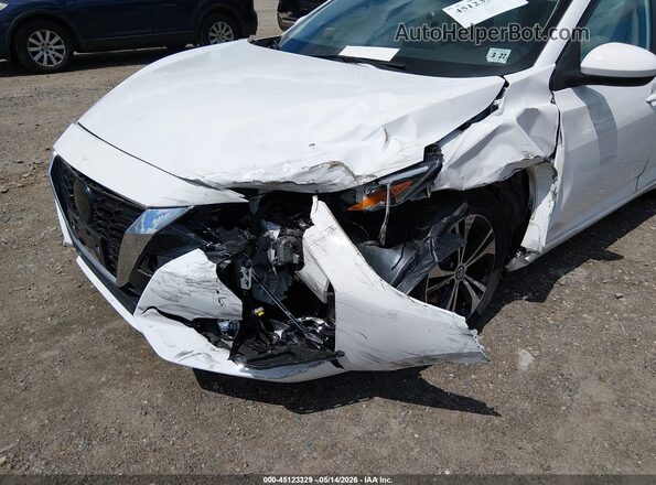 3N1AB8CV2NY247606 2022 NISSAN SENTRA White Vista frontal