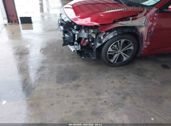 3N1AB8CV2NY286552 2022 NISSAN SENTRA Red Դիմացի տեսք