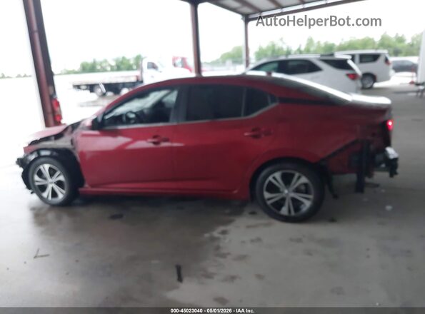 3N1AB8CV2NY286552 2022 NISSAN SENTRA Red Սալոնի 360 աստիճան տեսք