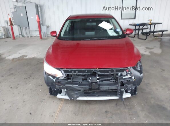 3N1AB8CV2NY286552 2022 NISSAN SENTRA Red Սարքավորումների վահանակի տեսք