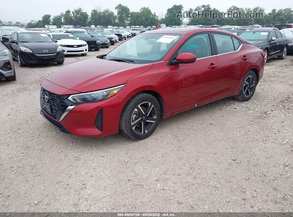 3N1AB8CV2RY228849 2024 NISSAN SENTRA Red Przód lewy