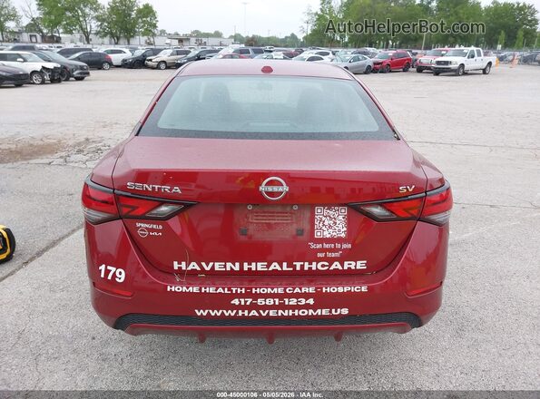 3N1AB8CV2RY228849 2024 NISSAN SENTRA Red 