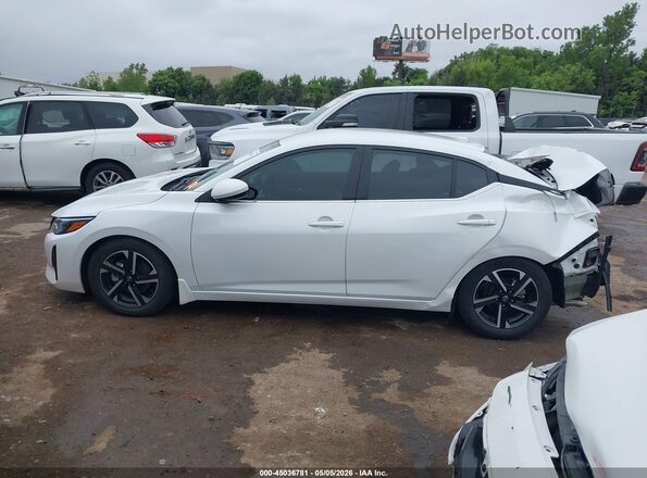 3N1AB8CV2RY243724 2024 NISSAN SENTRA White Widok wnętrza 360 stopni