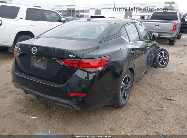 3N1AB8CV2RY323427 2024 NISSAN SENTRA Черный Задняя правая четверть