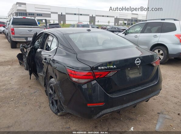3N1AB8CV2RY323427 2024 NISSAN SENTRA Черный Задняя левая четверть