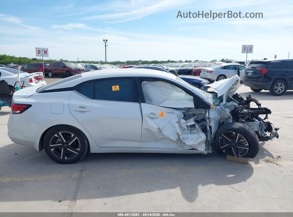 3N1AB8CV2RY342446 2024 NISSAN SENTRA White Widok zestawu wskaźników