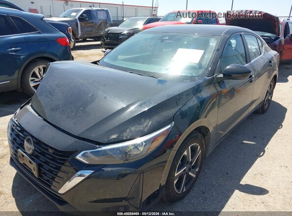 3N1AB8CV2RY347596 2024 NISSAN SENTRA Black Передня ліва чверть