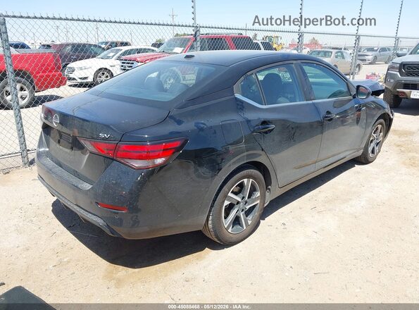 3N1AB8CV2RY347596 2024 NISSAN SENTRA Black Задня права чверть