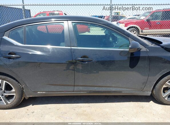 3N1AB8CV2RY347596 2024 NISSAN SENTRA Black Вид задньої частини салону