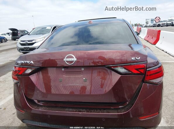 3N1AB8CV2RY379853 2024 NISSAN SENTRA Burgundy 