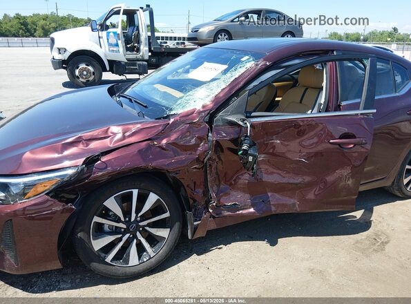 3N1AB8CV2SY246824 2025 NISSAN SENTRA Red Widok z przodu