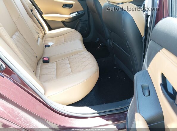 3N1AB8CV2SY246824 2025 NISSAN SENTRA Red Widok naklejki z numerem VIN