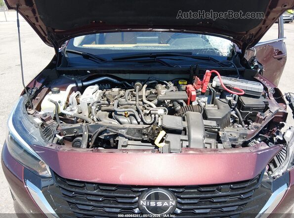 3N1AB8CV2SY246824 2025 NISSAN SENTRA Red Widok z tyłu