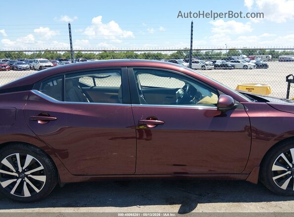 3N1AB8CV2SY246824 2025 NISSAN SENTRA Red Widok wnętrza 360 stopni