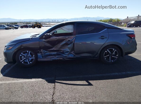 3N1AB8CV2SY247259 2025 NISSAN SENTRA Gray Widok wnętrza 360 stopni
