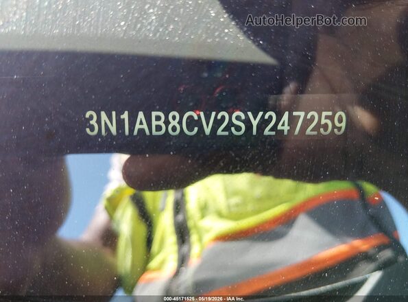 3N1AB8CV2SY247259 2025 NISSAN SENTRA Gray Widok komory silnika