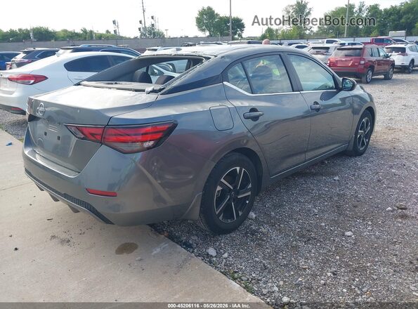 3N1AB8CV2SY260822 2025 NISSAN SENTRA Серый Задняя правая четверть