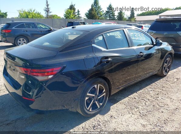 3N1AB8CV2SY336376 2025 NISSAN SENTRA Черный Задняя правая четверть