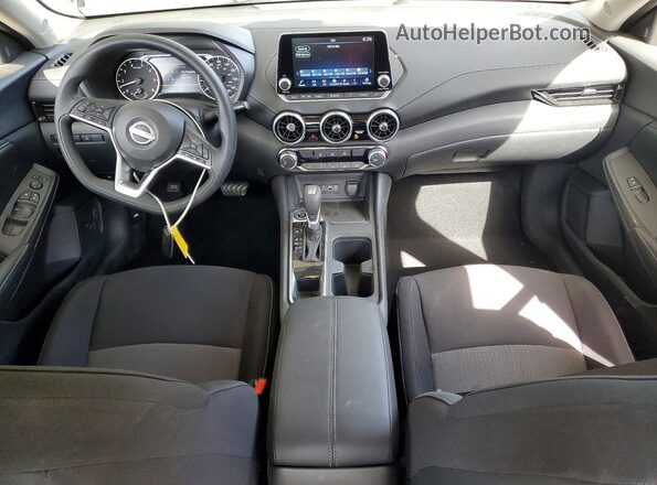 3N1AB8CV2SY413635 2025 NISSAN SENTRA Black Вид панелі приладів