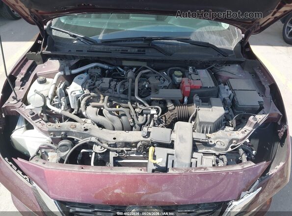 3N1AB8CV3LY288100 2020 NISSAN SENTRA Burgundy Widok z tyłu