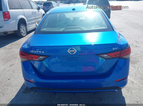 3N1AB8CV3LY302514 2020 NISSAN SENTRA Blue 