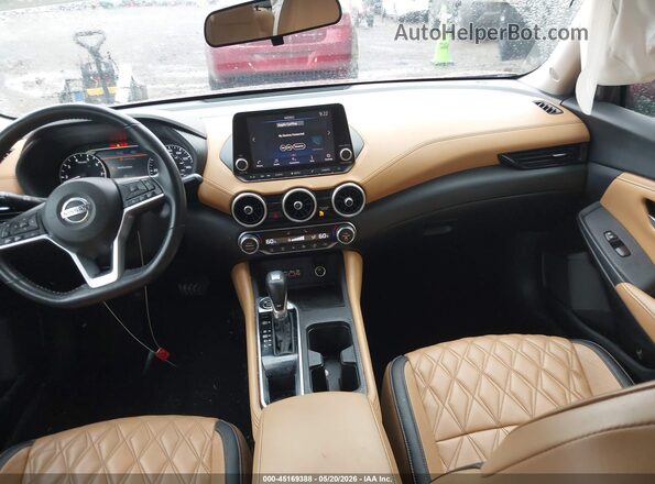 3N1AB8CV3MY217433 2021 NISSAN SENTRA Red წინა სალონის ხედი