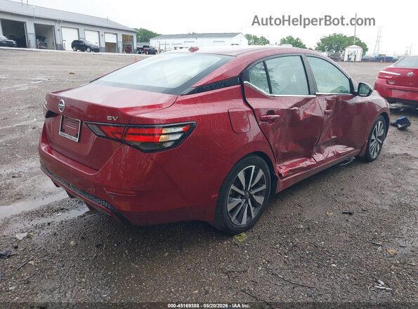 3N1AB8CV3MY217433 2021 NISSAN SENTRA Red უკანა მარჯვენა