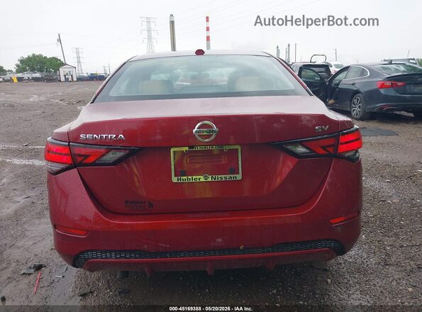 3N1AB8CV3MY217433 2021 NISSAN SENTRA Red 