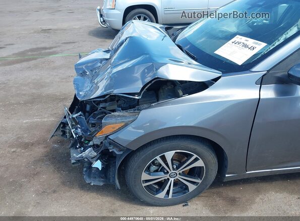 3N1AB8CV3MY241229 2021 NISSAN SENTRA Gray Front view