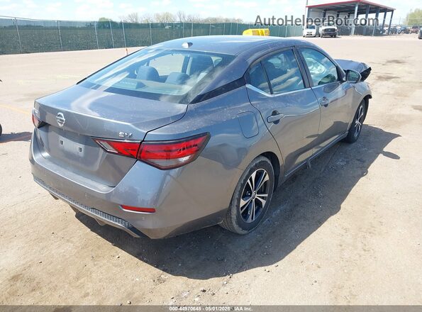 3N1AB8CV3MY241229 2021 NISSAN SENTRA Gray Rear right