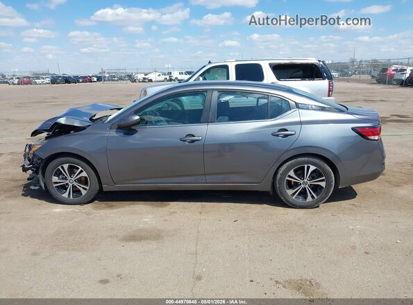 3N1AB8CV3MY241229 2021 NISSAN SENTRA Gray 