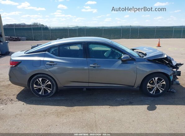 3N1AB8CV3MY241229 2021 NISSAN SENTRA Gray 360 interior view
