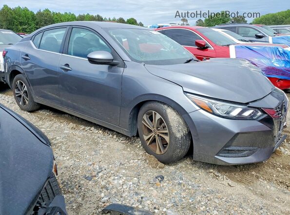 3N1AB8CV3MY302109 2021 NISSAN SENTRA Gray 