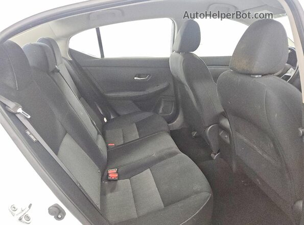 3N1AB8CV3MY302191 2021 NISSAN SENTRA White Widok tylnych siedzeń