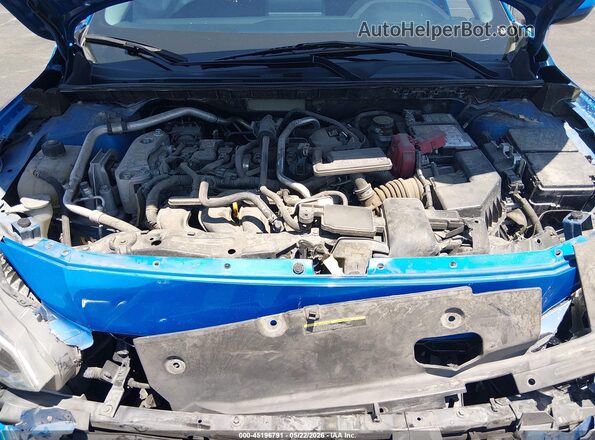 3N1AB8CV3MY312624 2021 NISSAN SENTRA Blue Հետևի տեսք