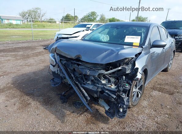 3N1AB8CV3PY223463 2023 NISSAN SENTRA Gray Դիմացի տեսք