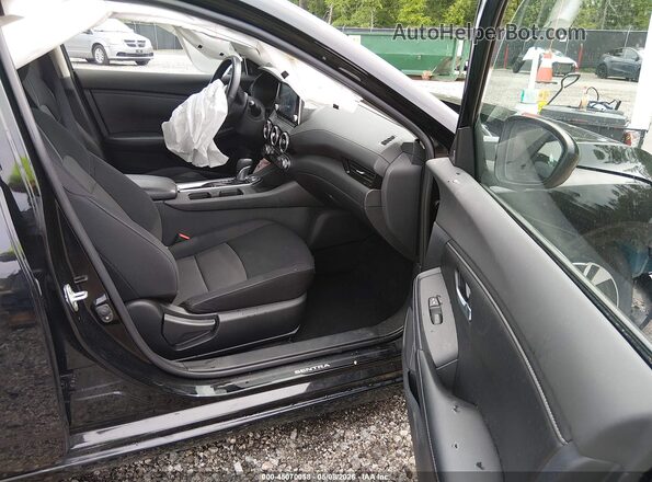 3N1AB8CV3PY227397 2023 NISSAN SENTRA Black წინა სალონის ხედი
