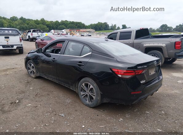 3N1AB8CV3PY271433 2023 NISSAN SENTRA Черный Задняя левая четверть