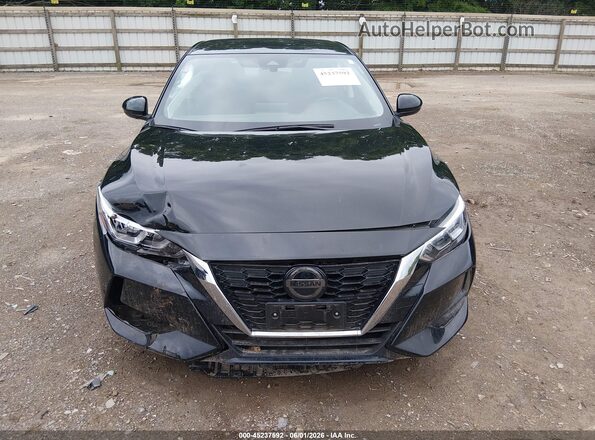 3N1AB8CV3PY271433 2023 NISSAN SENTRA Черный Вид спереди