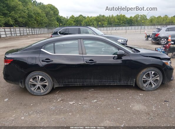 3N1AB8CV3PY271433 2023 NISSAN SENTRA Черный Вид задней части салона