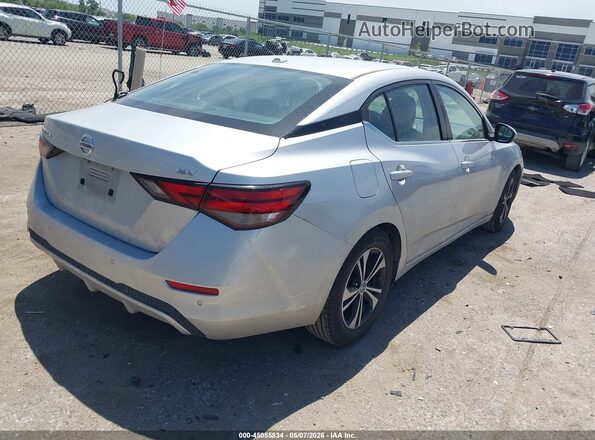 3N1AB8CV3PY278477 2023 NISSAN SENTRA Silver Հետևի աջ