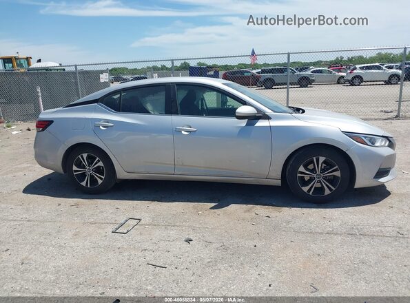 3N1AB8CV3PY278477 2023 NISSAN SENTRA Silver Սալոնի հետևի տեսք