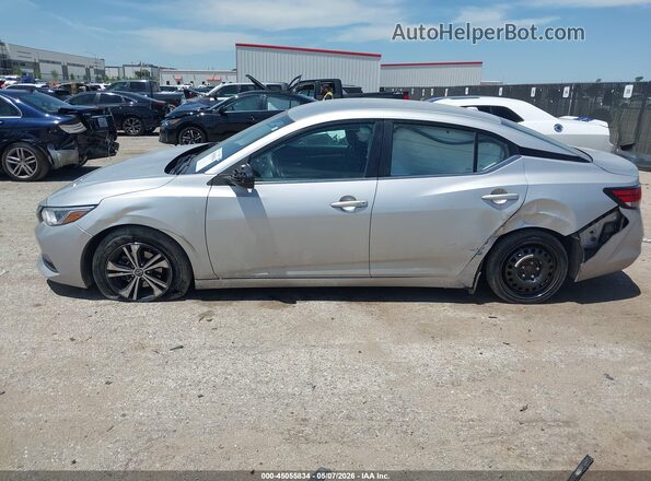 3N1AB8CV3PY278477 2023 NISSAN SENTRA Silver Սալոնի 360 աստիճան տեսք